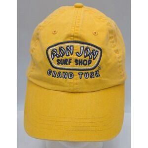 Ron Jon Surf Shop Strapback‎ Hat Unisex Yellow Grand Turk Baseball Cap